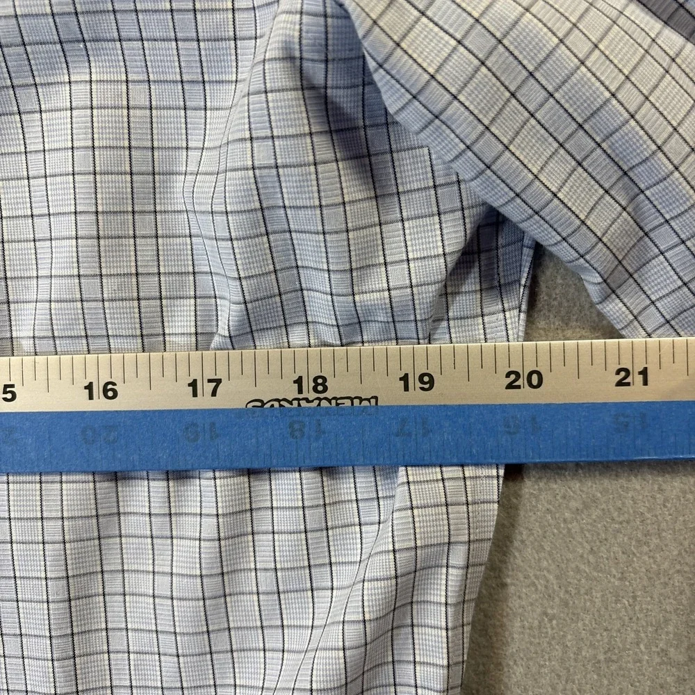 Banana Republic Non Iron Slim‎ Fit Plaid Button Down Shirt Mens Medium